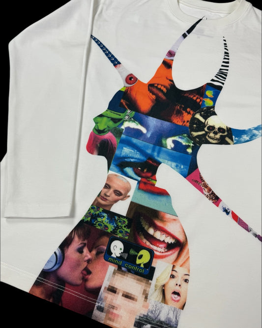 "PORTRAITS" Long-sleeve (white)