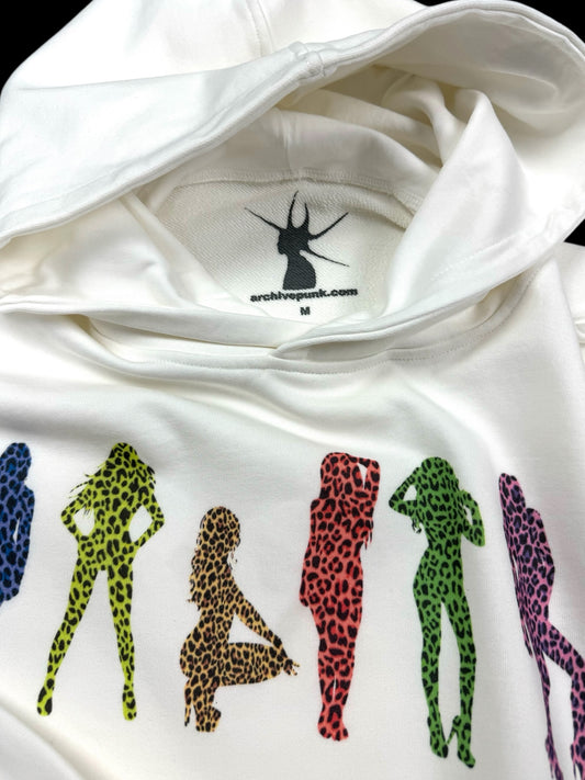 "CHEETAH GIRLS" Hoodie (white)