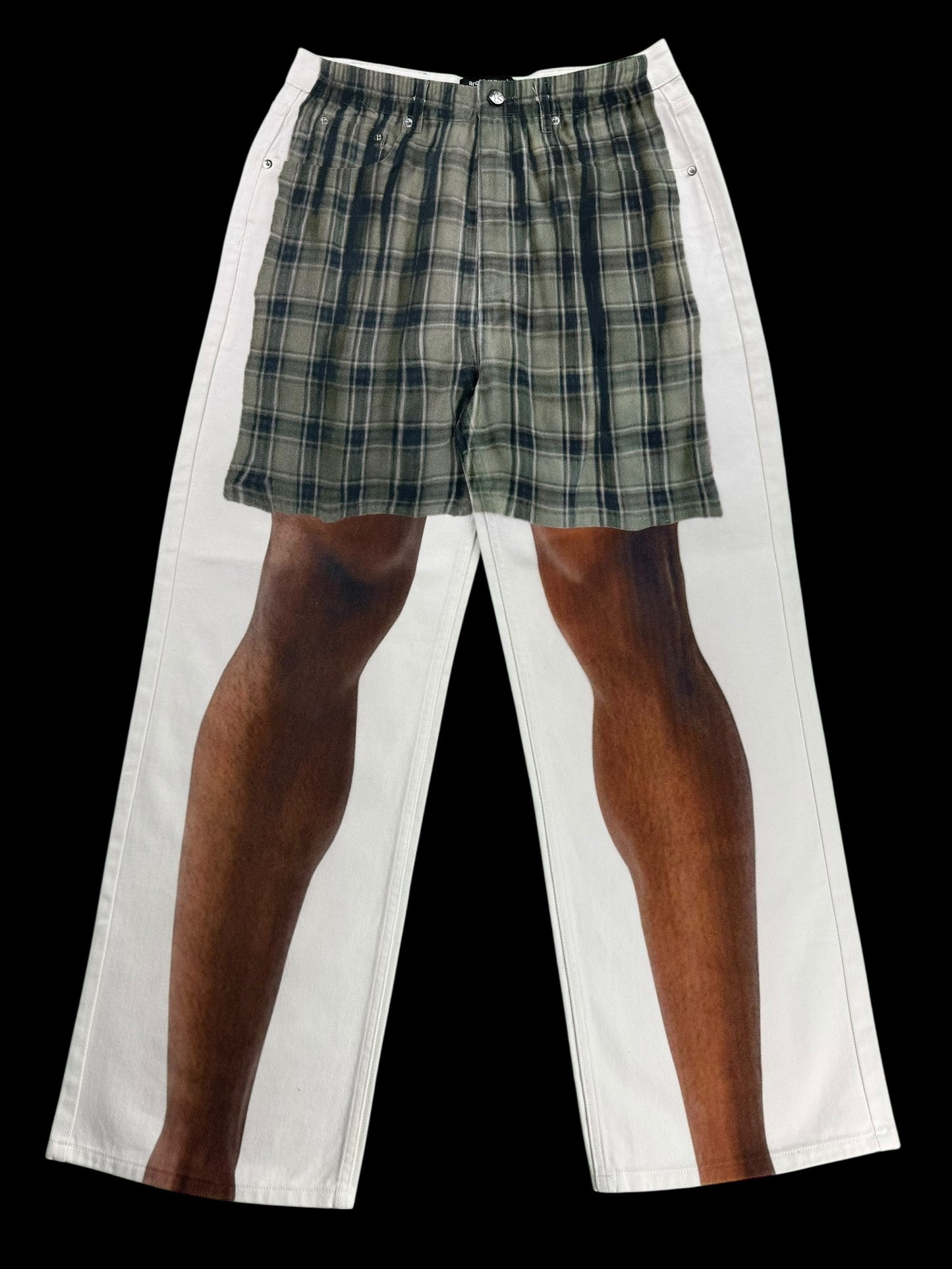 "See Thru" Denim (dark skin tone)