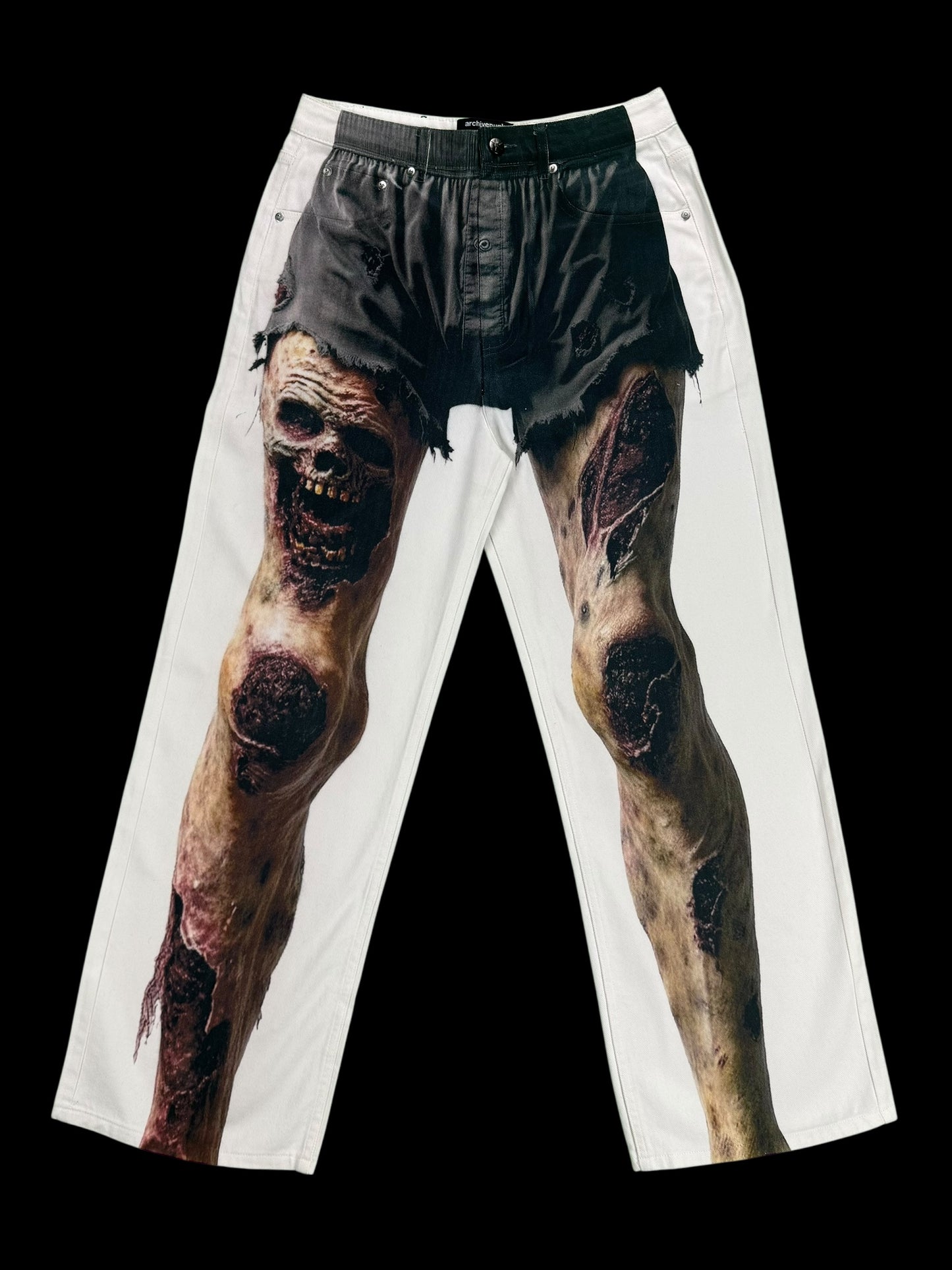 "See Thru" Denim (zombie skin)
