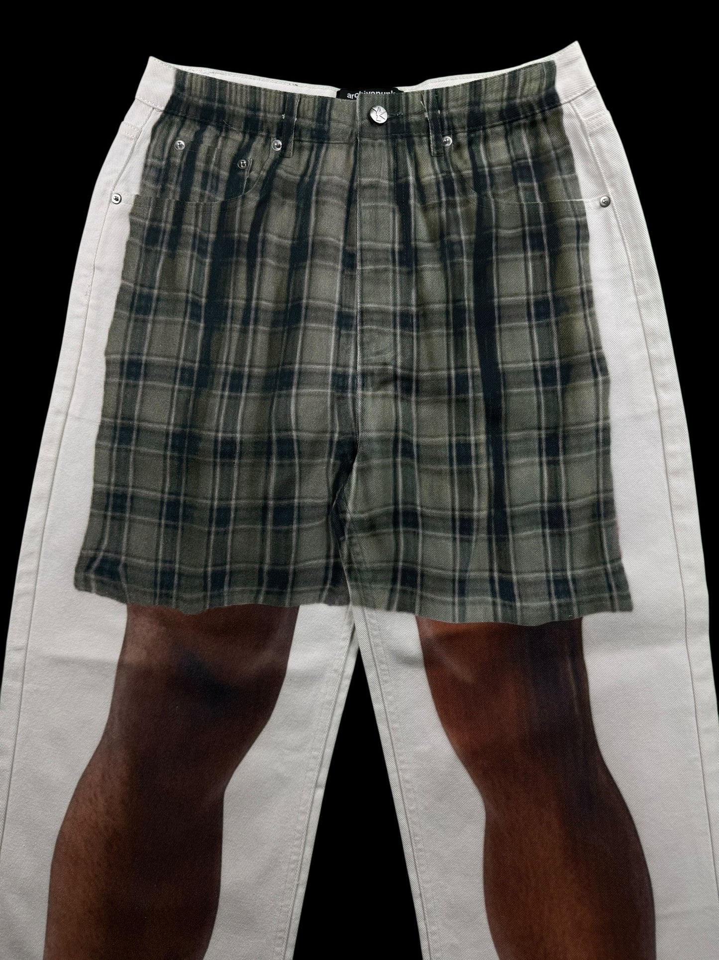 "See Thru" Denim (dark skin tone)