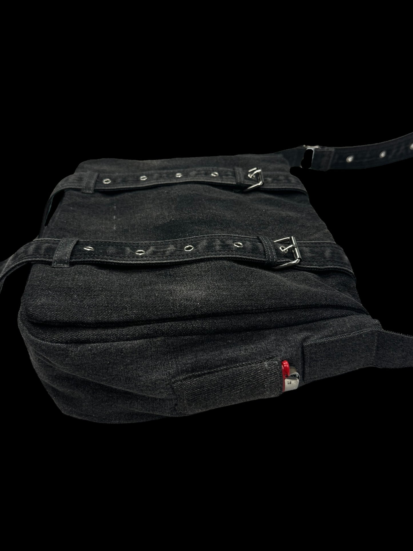 "Aged Messenger Bag"