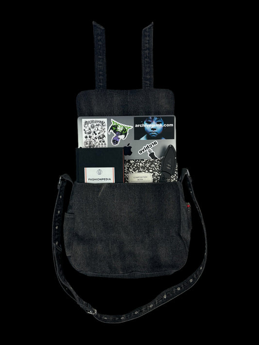 "Aged Messenger Bag"