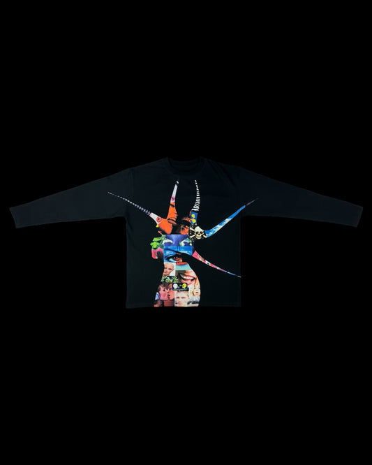 "PORTRAITS" Long-sleeve (black)