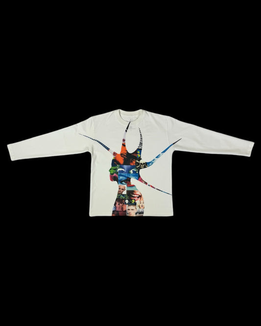 "PORTRAITS" Long-sleeve (white)