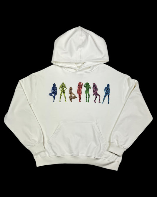 "CHEETAH GIRLS" Hoodie (white)